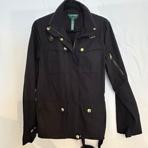 Lauren Ralph Lauren Black Utility Jacket